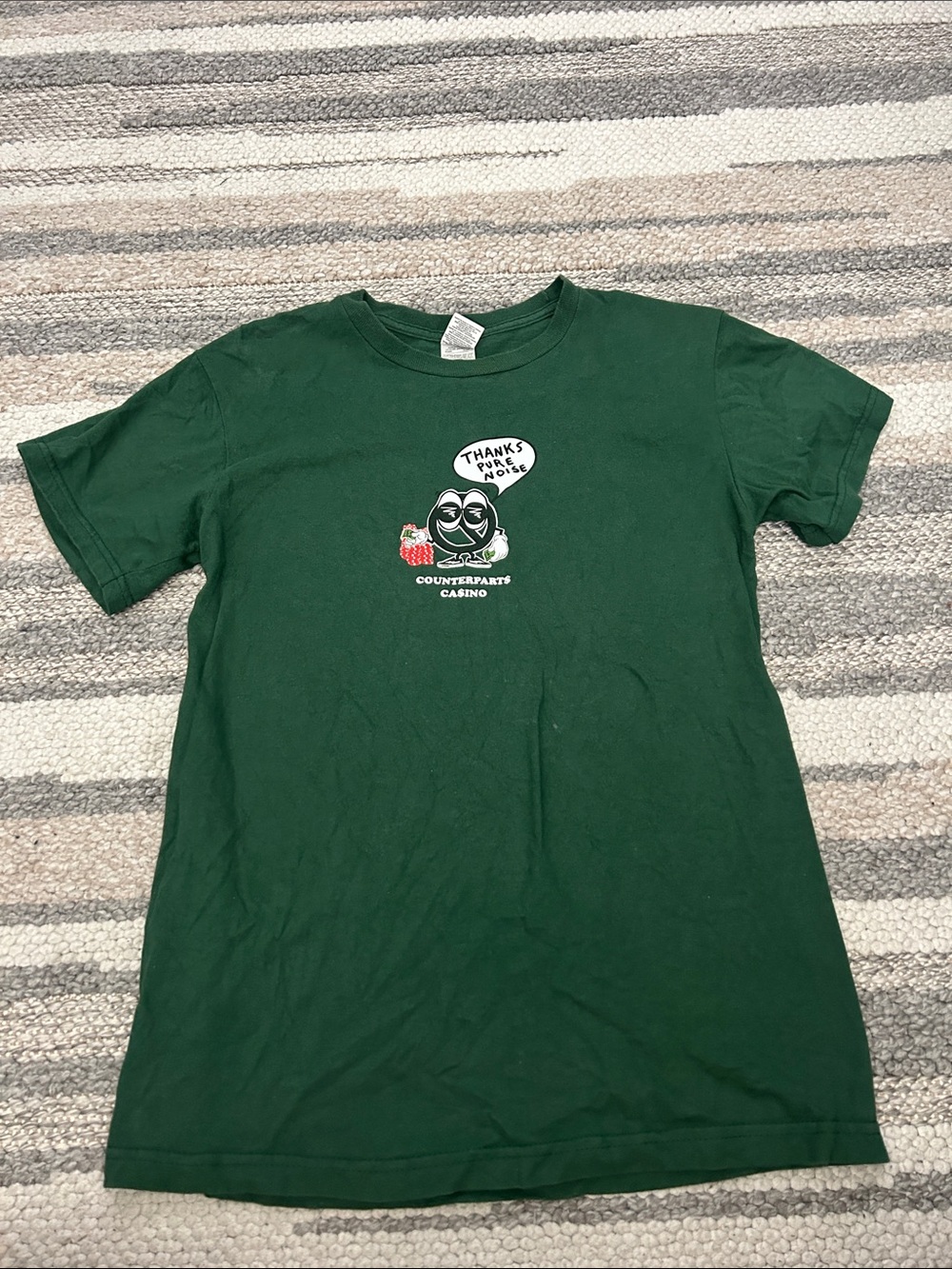 Counterparts ' Dark Green Band T Shirt